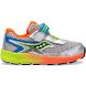 Saucony Ride 10 Jr. Kids' Sneakers Silver / Orange / Green | AU 756WNBY